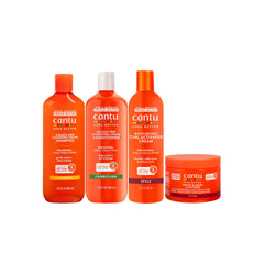 Cantu Set Cabellos Tipo 3 | Rutina 4 Pasos para Rizos 3A-3C Hidratados, Definidos y Brillantes