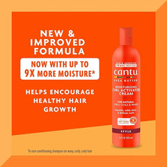 Cantu Moisturizing Curl Activator Cream – Crema Hidratante Activadora de Rizos (355 ml)
