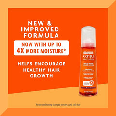 Cantu Wave Whip Curling Mousse – Espuma Moldeadora para Ondas y Rizos (248 ml / 8.4 fl oz)