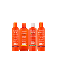 Cantu Set 4 p C – Shampoo + Acondicionador + 2 × Moisturizing Curl Activator Cream